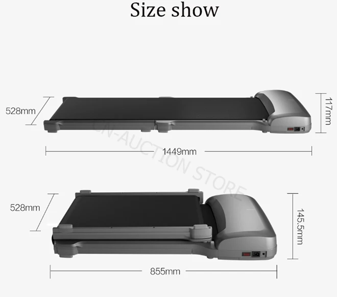 Xiaomi Mijia WalkingPad C1 версия из сплава смарт-приложение управление складная прогулочная площадка мини ультра-тонкая прогулочная фитнес-машина