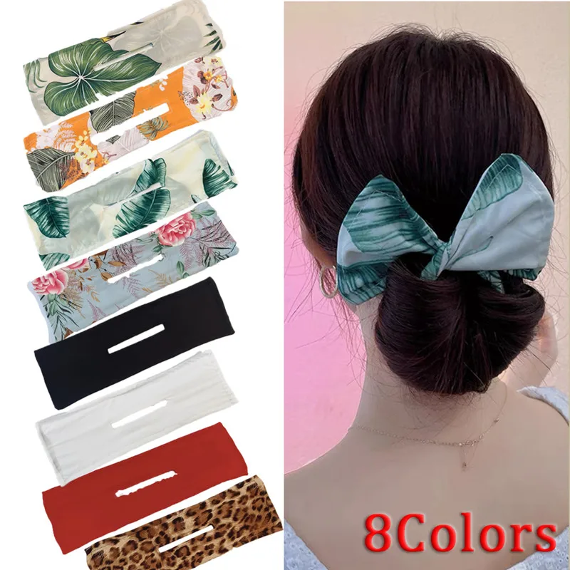 

New Style Elastic Hair Band Ropes Women Twist Clips Hair Ties Scrunchies Rubber Bands Ponytail Holders Hair Accessories Girls
