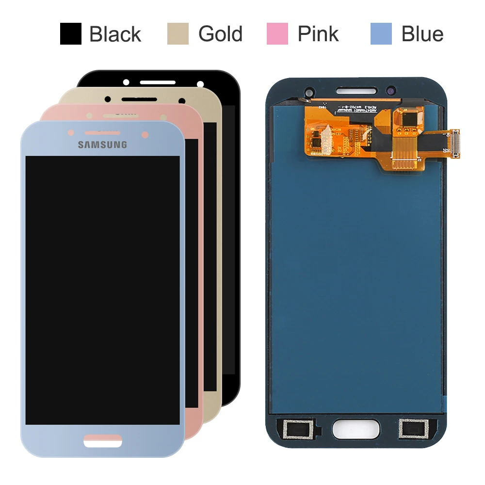 A320 Display For Samsung Galaxy A3 2017 Lcd Touch Screen Digitizer Assembly A320F A320Y A320M | Мобильные телефоны и
