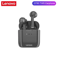 original lenovo qt83 tws wireless headphones bluetooth 5 0 earphones noise cancelling hd call hifi headset smart touch with mic