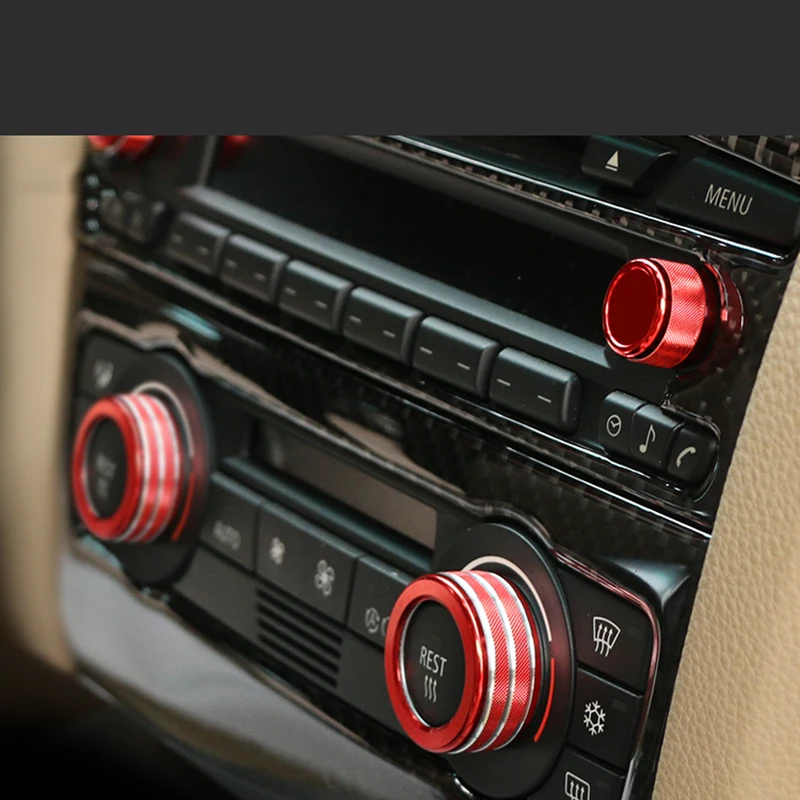 

Автомобильный Кондиционер, регулятор громкости, переключатель, аксессуары для интерьера для BMW 3 серии E90, E91, E92, E93 2005-2012, Стайлинг интерьера