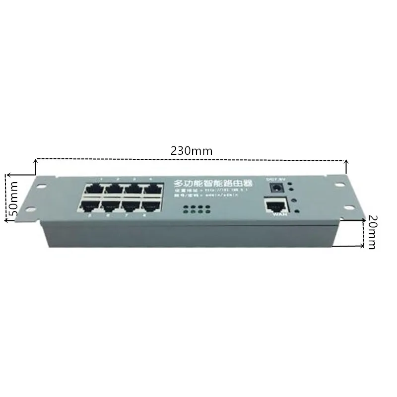 Mini router module Smart metal case with cable distribution box 8 ports OEM modules Module motherboard | Компьютеры и офис