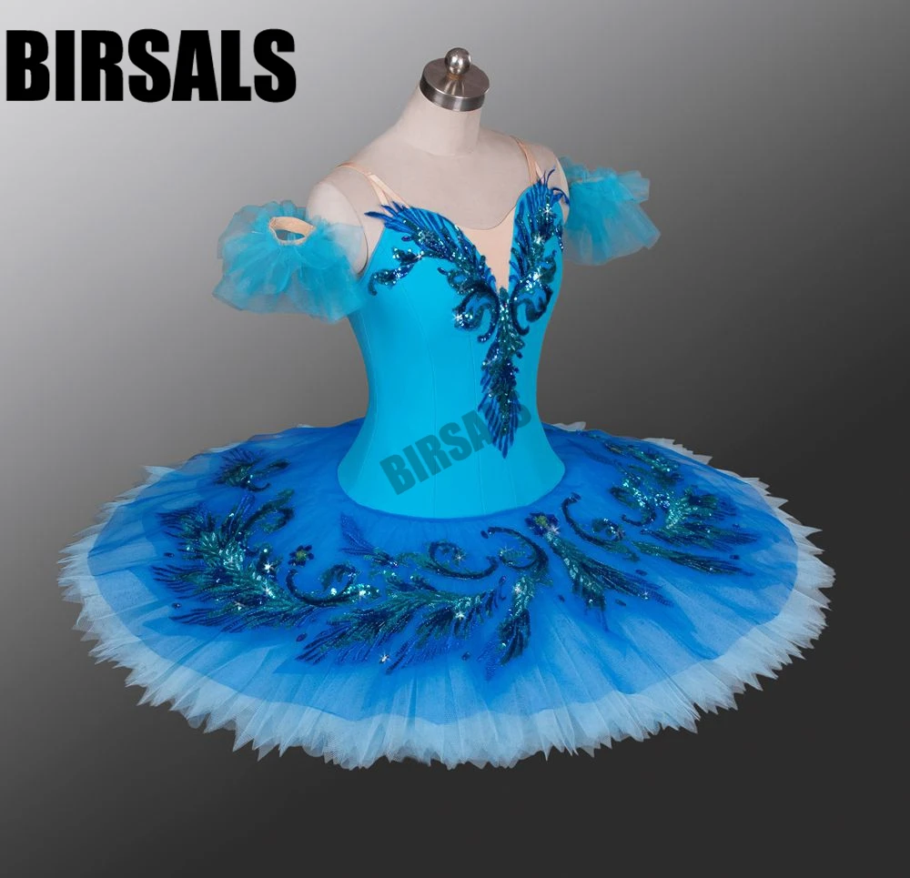 Балетная пачка для взрослых и девочек классический голубой костюм выступлений