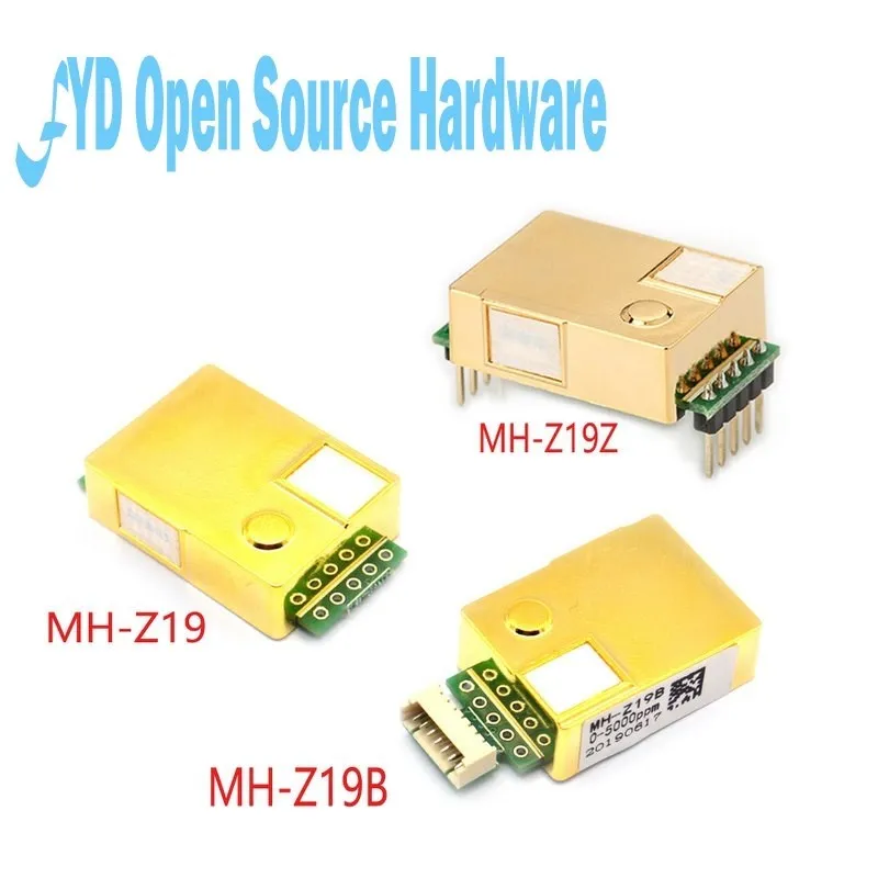 1pcs MH-Z19 MH-Z19B MH-Z19C MH-Z19Z NDIR CO2 Sensor Module infrared co2 sensor 0-5000ppm | Электронные компоненты и