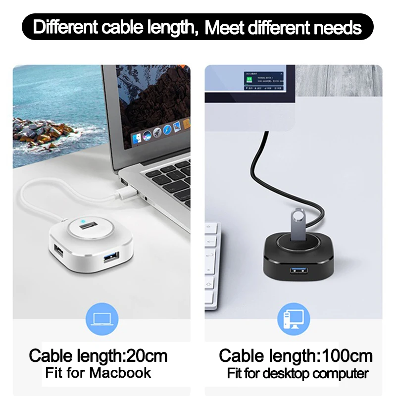 USB 3 0 док-станция 2 Multi HUB расширитель несколько разветвитель адаптер 4 Порты usb-хаб