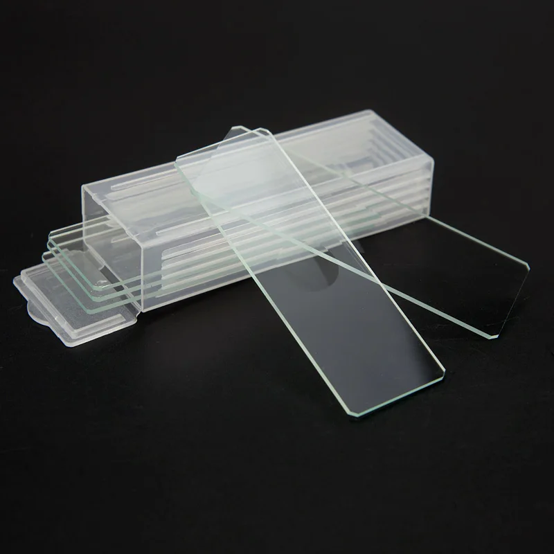 

High Quality 5 PCS Reusable Laboratorial Single Concave Microscope Blank Glass slides slice Lab Consumables for Liquid Specimen