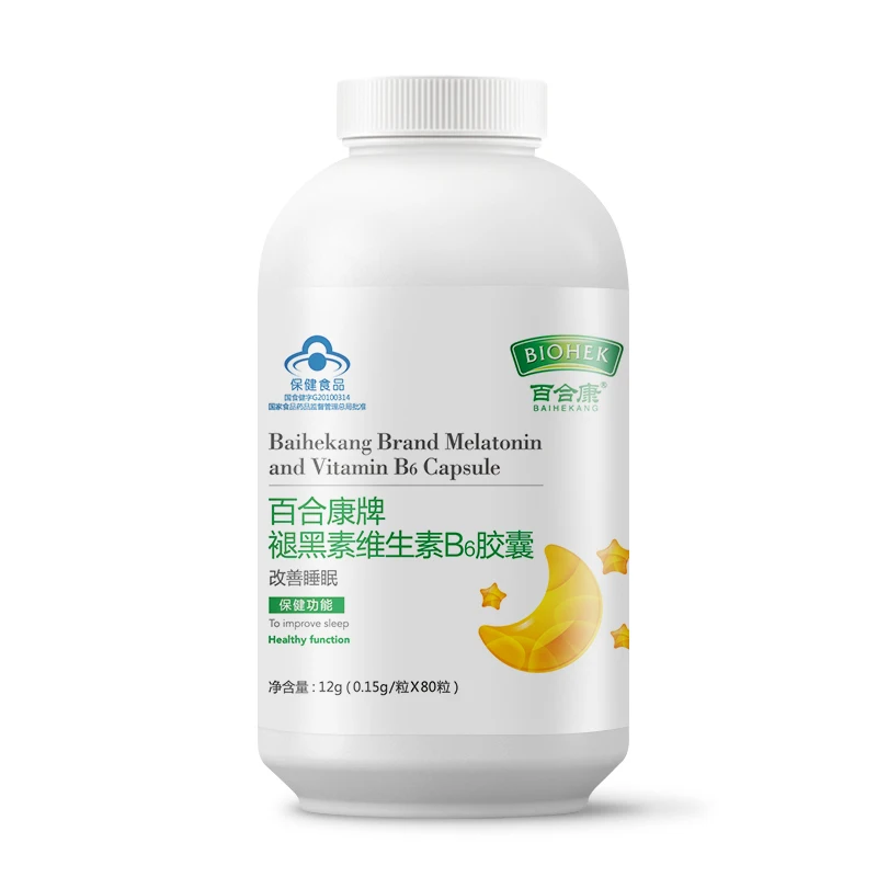 

Improve sleep lily kang brand melatonin vitamin B6 ampoules help sleep and health products.