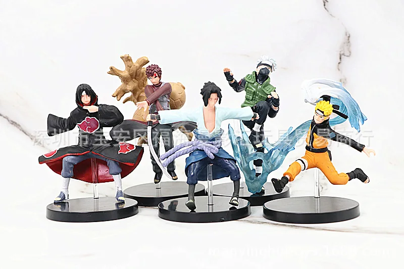 1 мультфильм 6 видов стилей Милые украшения PVC Моделя с хорошим спросом анимация