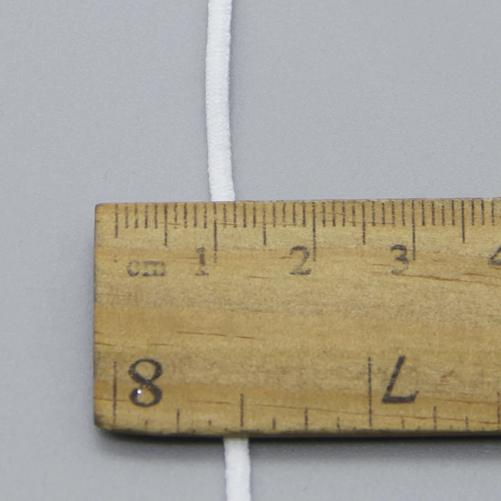 

1000Meter DIY Disposable Mask Material Protective Mask Fold Over Elastic Band Sewing Elastic Ribbon Cord Bands,1000Yc10456