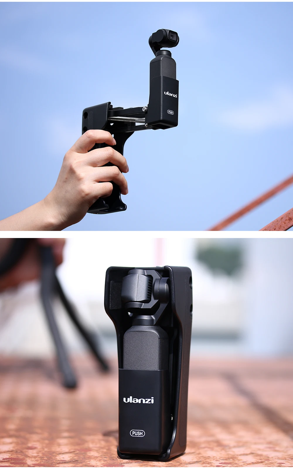Ulanzi OP-9 4-осевой карданный держатель крепление для Dji Osmo Карманный Z осевой стабилизатор для Osmo Карманный базовый держатель