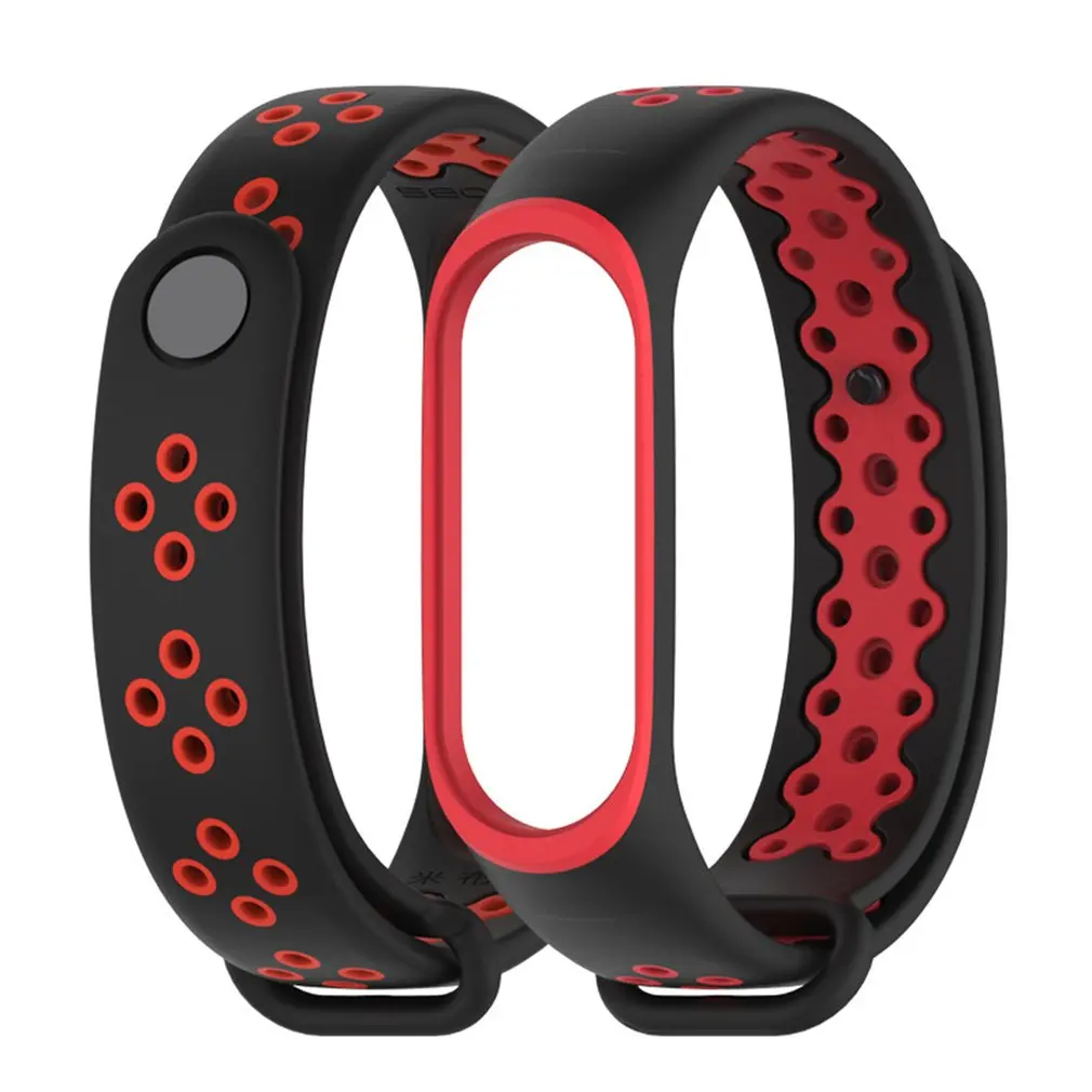 Для Mi Band 4 браслет спортивные силиконовые часы ремешок аксессуары band 3 умный