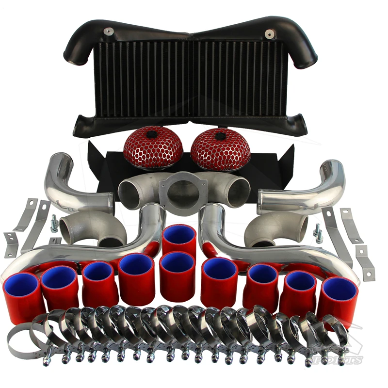 Алюминиевый интеркулер для 300ZX Twin Turbo Fairlady Z32 VG30DETTBlack/Blue/Red| |