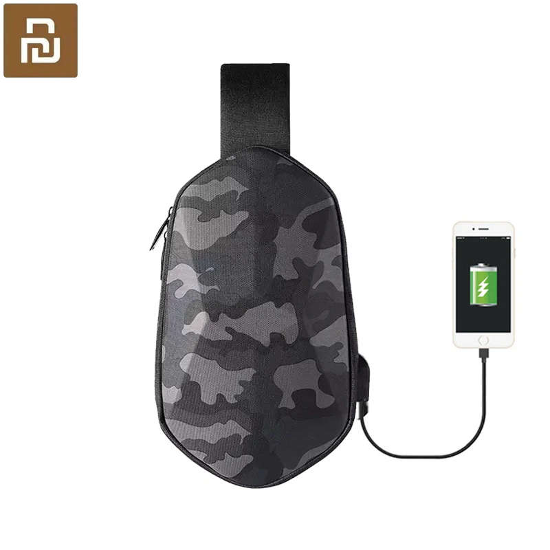 

Tajezzo Sling Bag Backpack Polyhedron Chest Bag Waterproof Shoulder Bag Sports Leisure Chest Pack For Men Women Travel Camping
