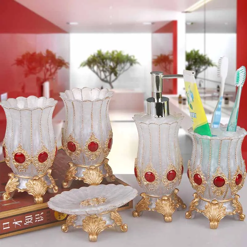 Полимерная косметичка для ванной комнаты креативный набор туалетных