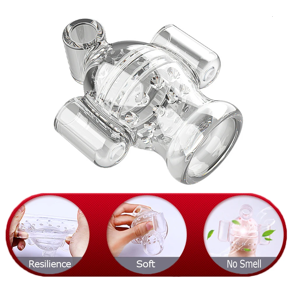 YEAIN Penis Glans Massager Delay Lasting Trainerr Male Masturbator Sex Products Stimulator Bullet Vibrator Toys For Men | Красота и