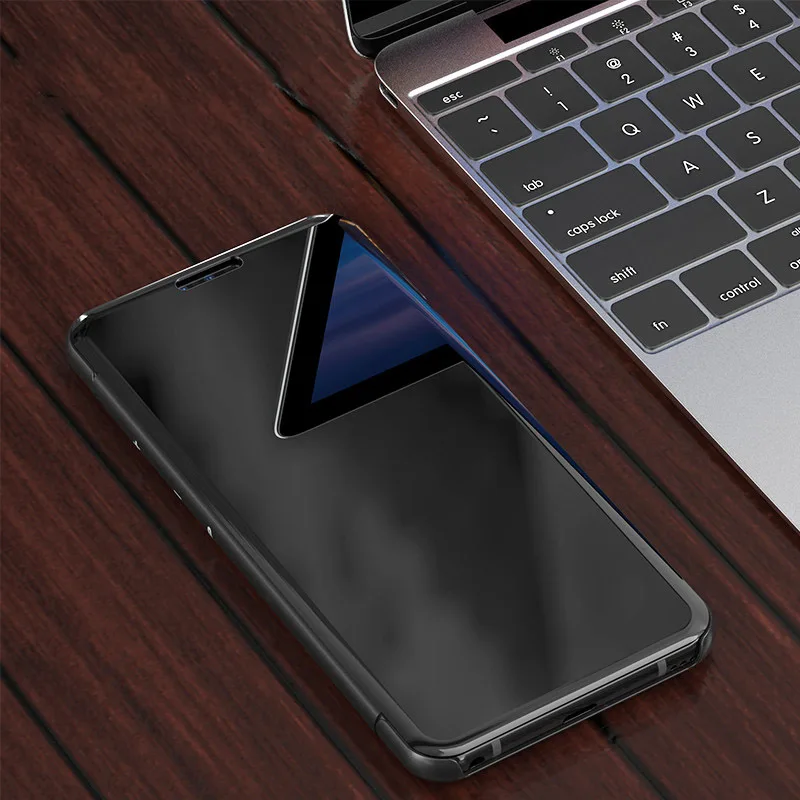Thouport зеркальный чехол для LG K50S Q60 V30 V40 V50 ThinQ полная Защита Чехол книжка V 30 40
