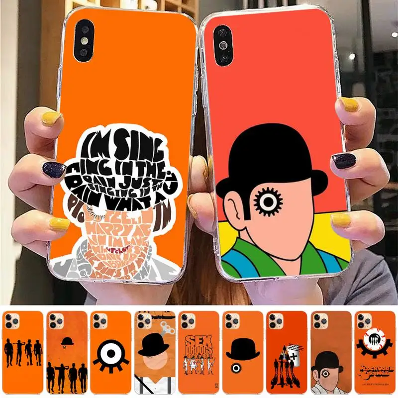 

A Clockwork Orang Phone Case for iphone 13 11 12 pro XS MAX 8 7 6 6S Plus X 5S SE 2020 XR case
