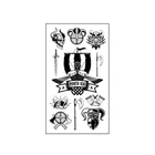 Водостойкая Временная тату-наклейка, рог, шляпа, воин, нож, топор, меч, Северное море, флэш-тату, искусственная тату для мужчин, женщин и мужчин
