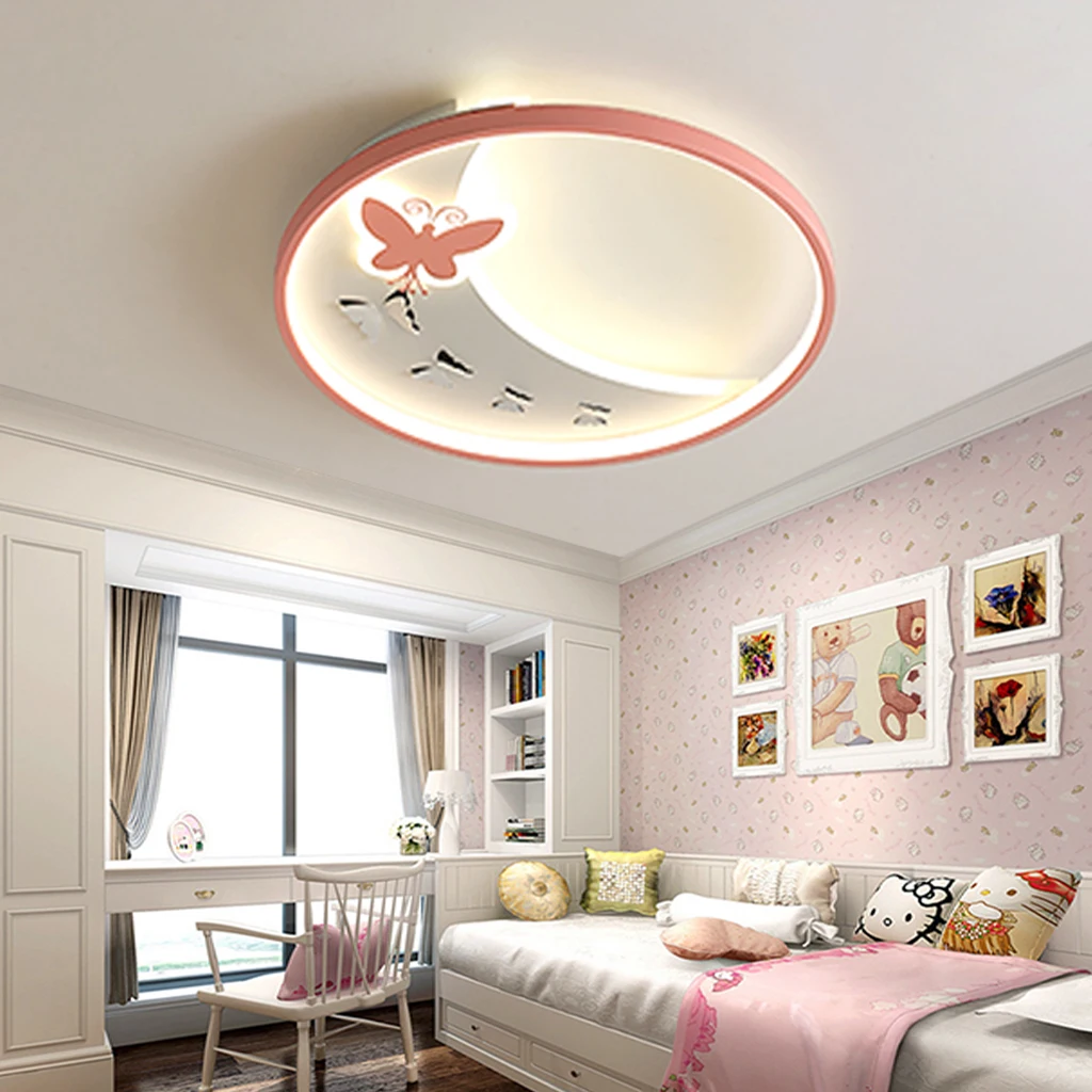 

Dimmable Ceiling Lamp With LED Decorative Restaurant Balcony Remote Control Bedroom Living Room Acrylic Light Shade Wall Lamp