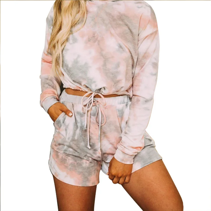 

Woman Two Peice Set for Summer Sports Suits for Plus Size Clothing Lounge wear trendy 2020