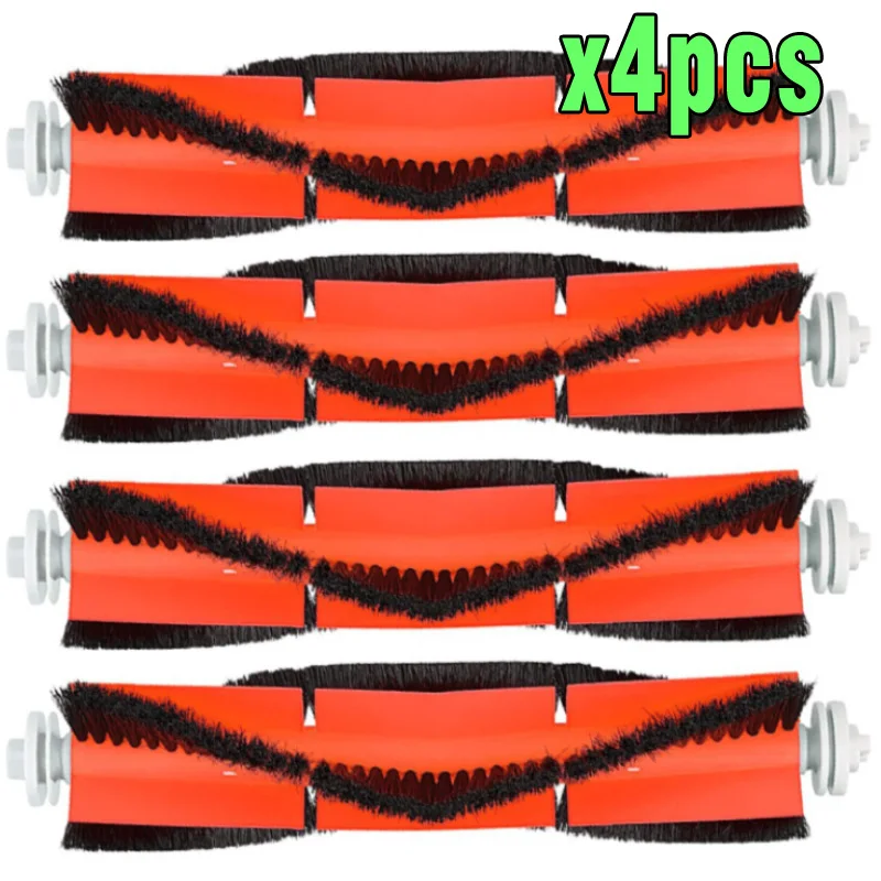 

Сменная роликовая щетка XIAOMI 4 шт./компл., подходит для робота-пылесоса Xiaomi/роликовая щетка для робота-пылесоса roborock