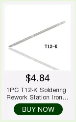 1 шт. для пайки Hakko T12-JL02, Электрический паяльник, паяльник для FX-950/FX-951, паяльная станция