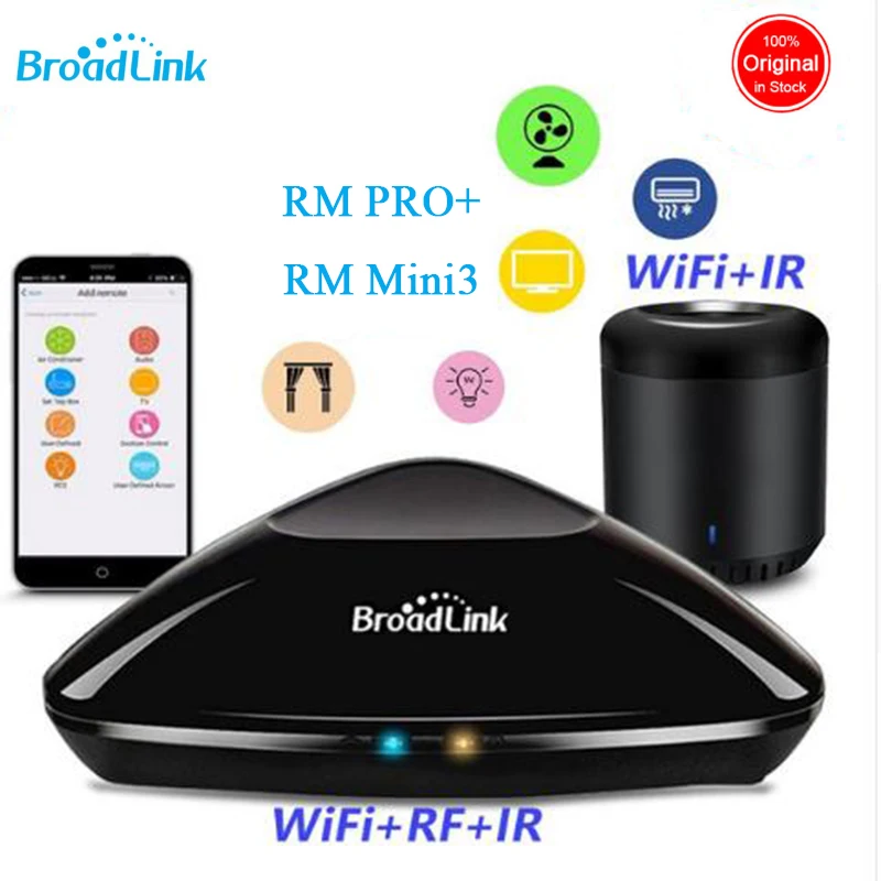 Новейший Broadlink RM Pro+ RM33 RM mini3 умный дом автоматизация wifi+ IR+ RF+ 4G универсальный контроллер для iOS Android