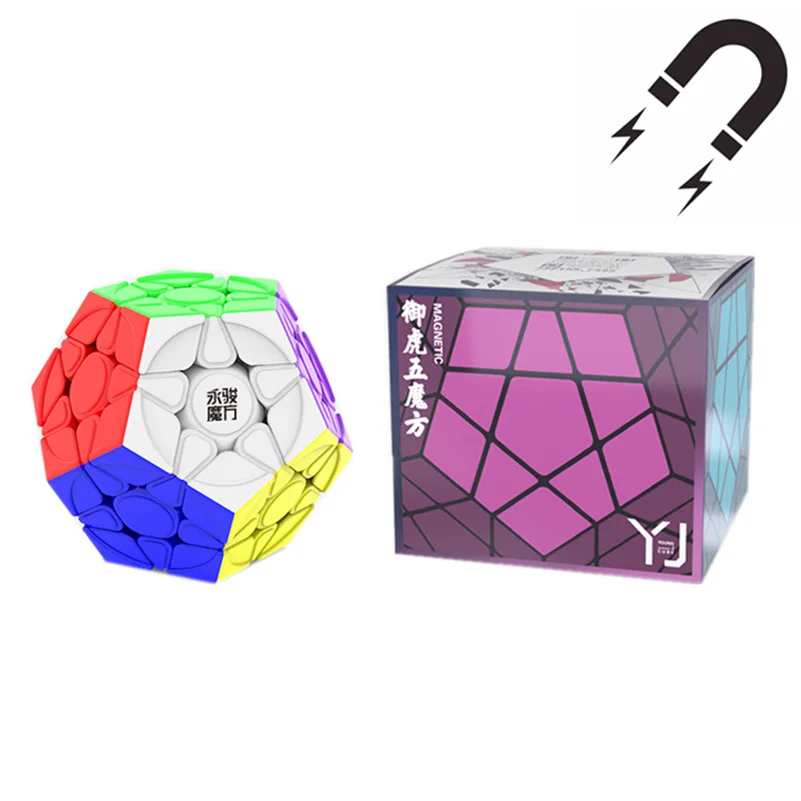 Быстрая доставка Yongjun YJ Magentic cube v2 M магический куб 3x3x3 кубик рубика скоростной