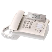 corded telephone with caller id display wired telephone with dtmffsk dual mode speaker redial function fixed telephone