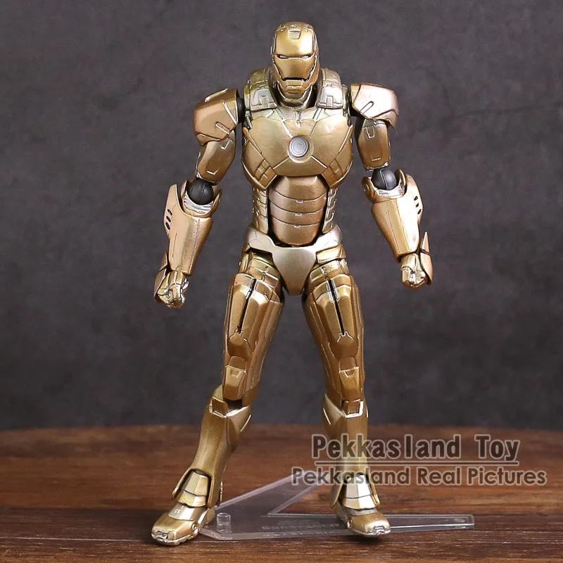SCI FI для тинейджеров Revoltech серии NO.035 Железный человек Mark II MK 2 / NO.052 XXI МК 21PVC