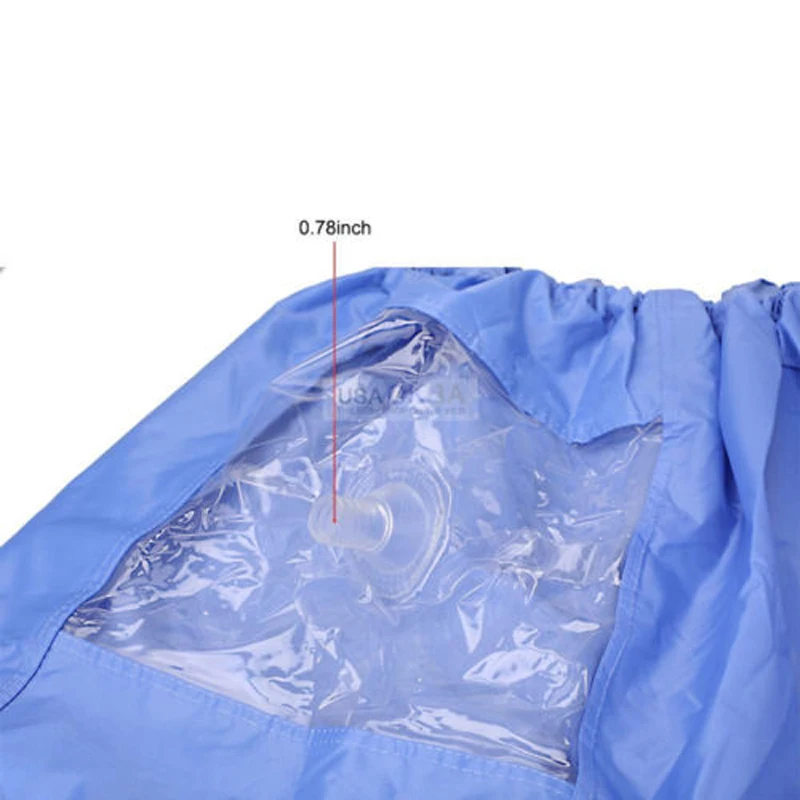 Blue Air Conditioner Waterproof Cleaning Cover Dust Washing Clean Protector Bag | Дом и сад