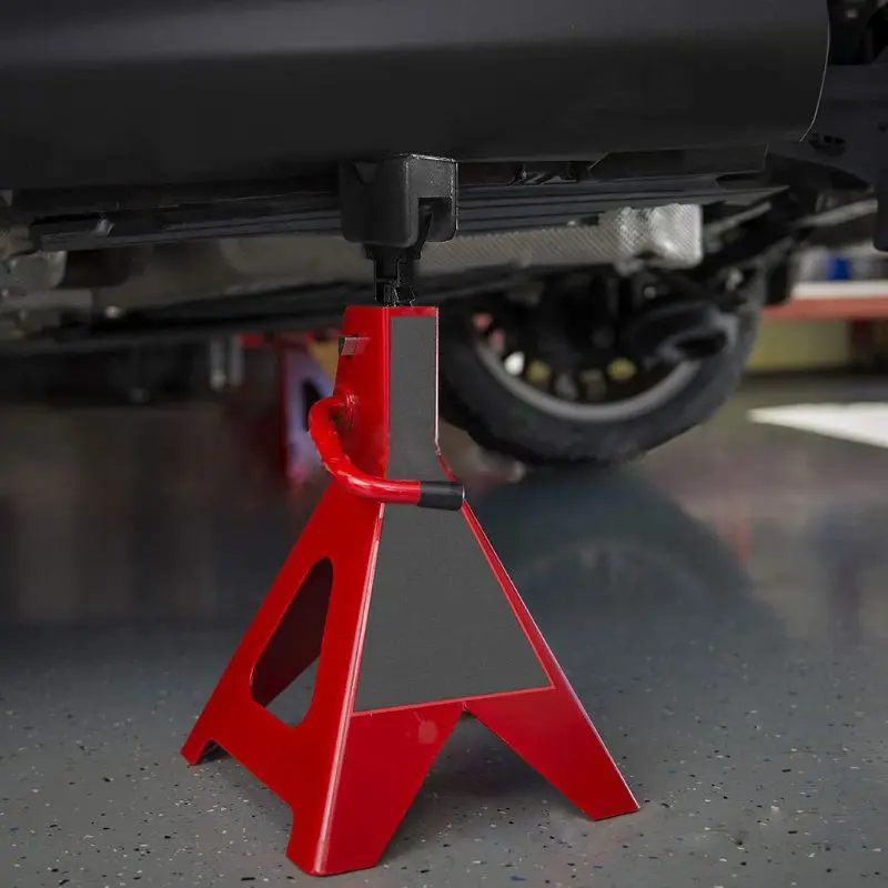 

4Pcs Floor Jack Pad Adapter for Jack Stand Universal Rubber Slotted Frame Welds Protector