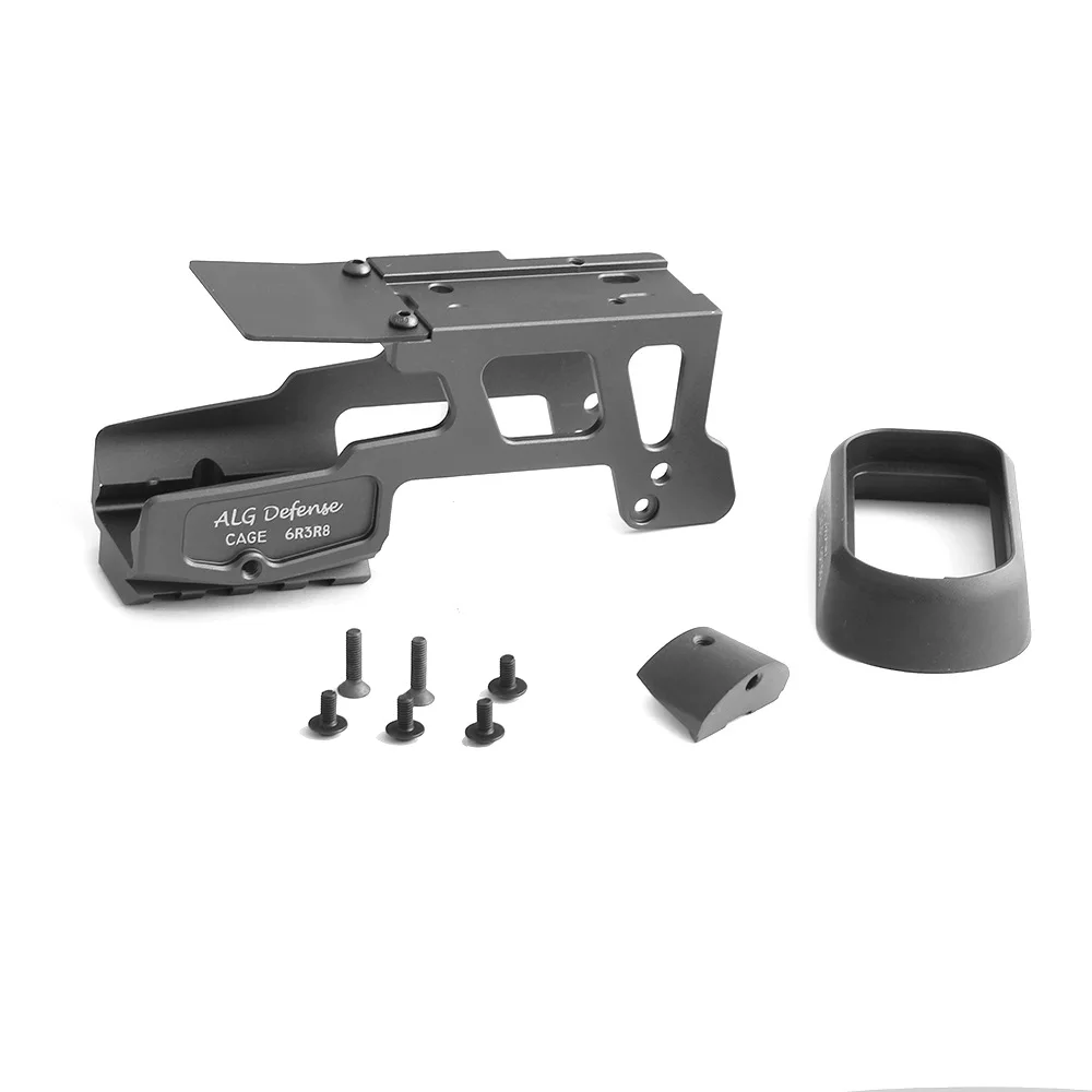 Тактические аксессуары для охотничьей винтовки AR 15 ALG 6-Second Mount для пистолетов Glock 17 18C с расширенным магазином и планкой пикатинни шириной 20 мм.