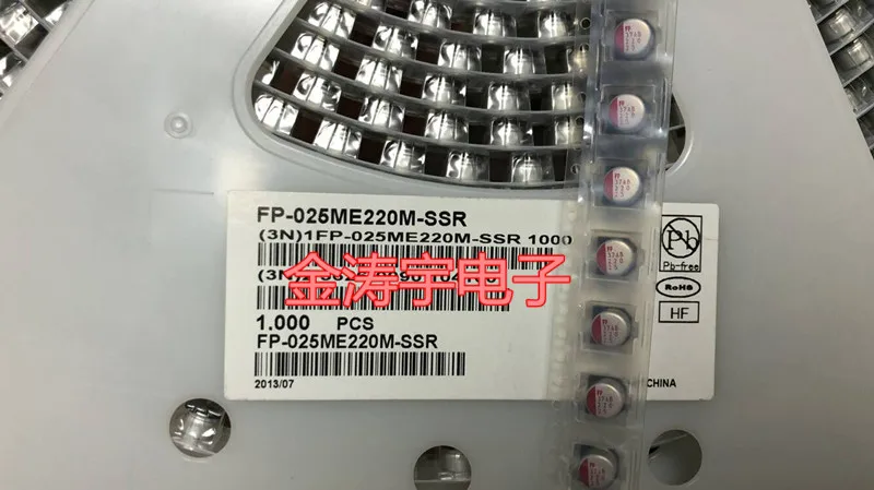 Me220m FP 025 25 SSR v22uf 6 3*6 Fujitsu патч твердотельные конденсаторы|Конденсаторы| |