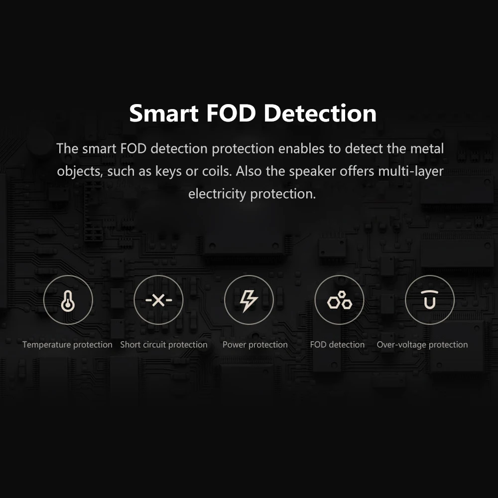 Оригинальный динамик Xiaomi Mijia быстрая Беспроводная зарядка 30 Вт MAX BT5.0 домашний