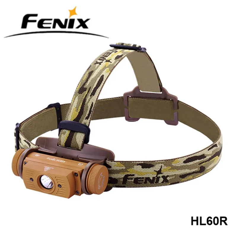 Fenix HL60R Cree XML светодиодный нейтральный белый микро перезаряжаемый головной