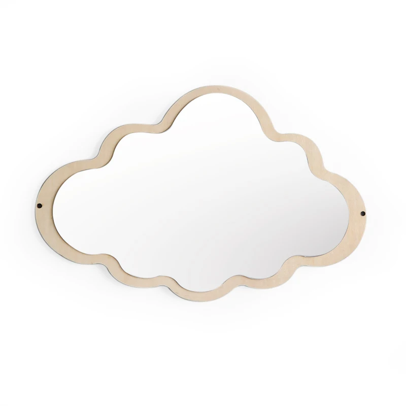 Cloud INS, скандинавском стиле, Бабочка, Бэтмен, облако, безосколочный акриловый, украшение для ванной комнаты, зеркало для детской комнаты, украшение стены, дизайн детской комнаты - Цвет: Cloud