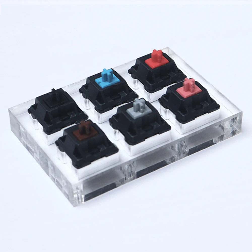 Тестер Cherry Shaft Gateron Kailh Box синий черный красный коричневый зеленый молочный серый