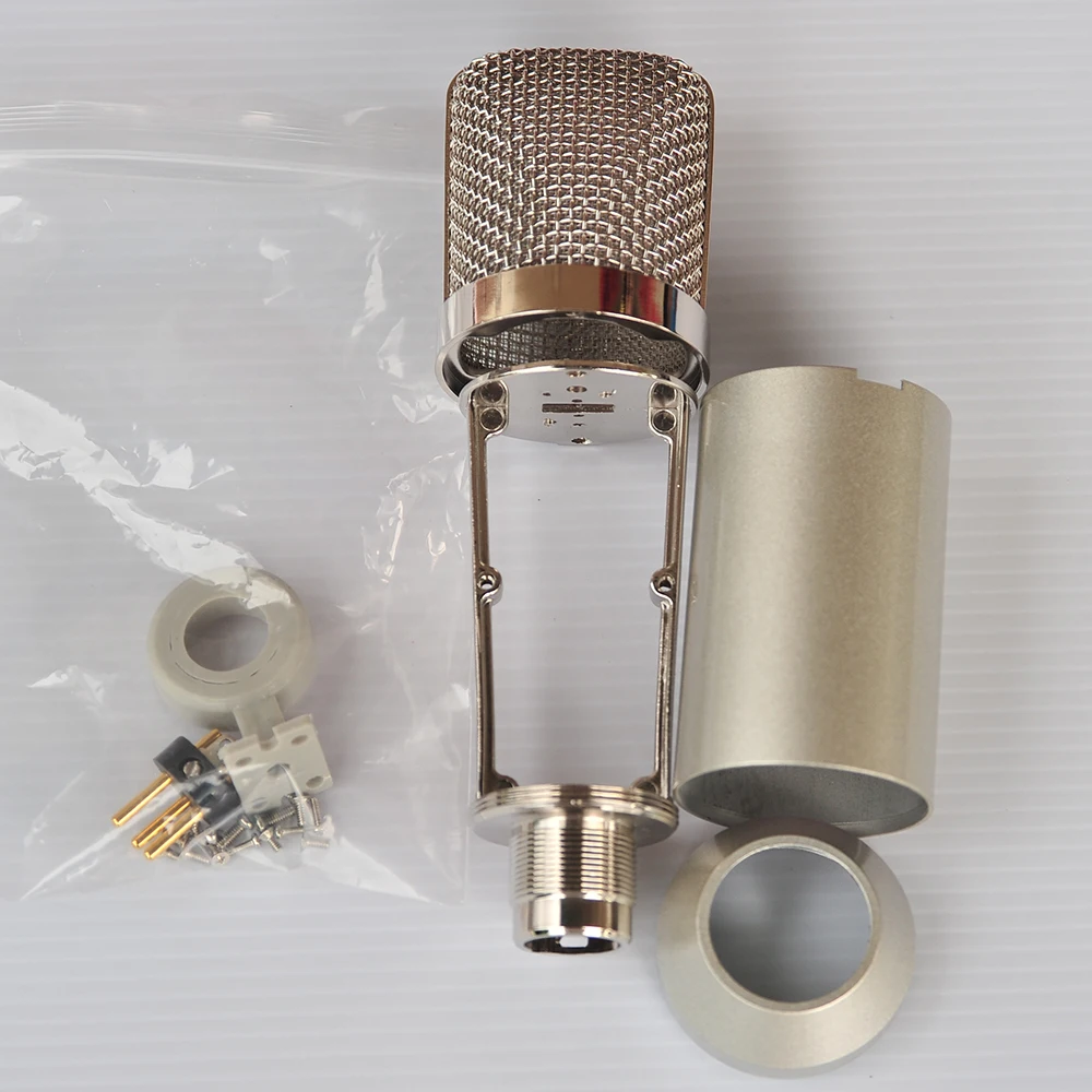 Металлический DIY чехол для корпуса микрофона ing Mic чехол