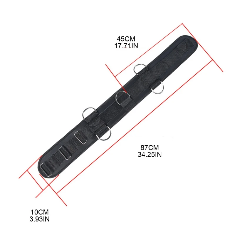 

Fitness Pull-up Weighted Dip Resistance Belt Weightlifting Back Support Strap Home Gym Equipment Waist Belt Training