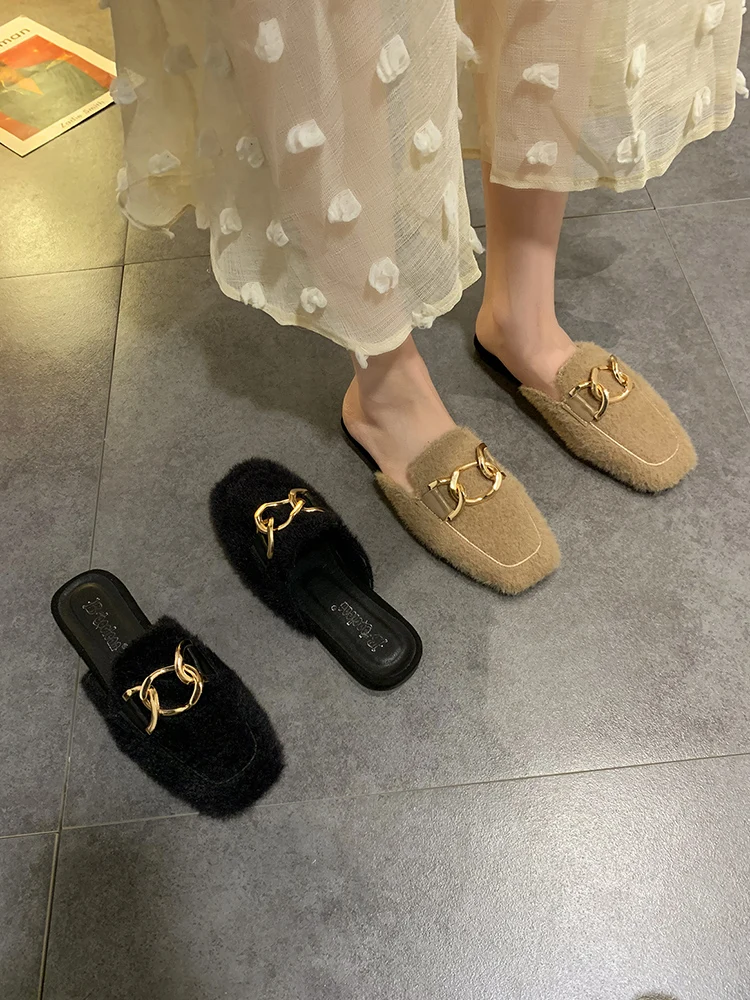 

Шлепанцы женские на плоской подошве, повседневные блестящие, из флока, роскошные, мягкие, модные, резиновые, для отдыха, 2021