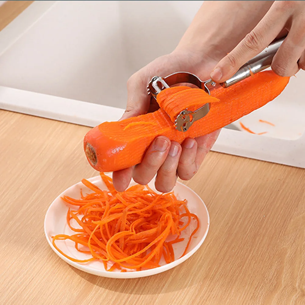 

Multi-function Vegetable Peeler Stainless Steel Potato Cucumber Carrot Julienne Grater Slicer Vegetable Tools Kitchen Gadgets