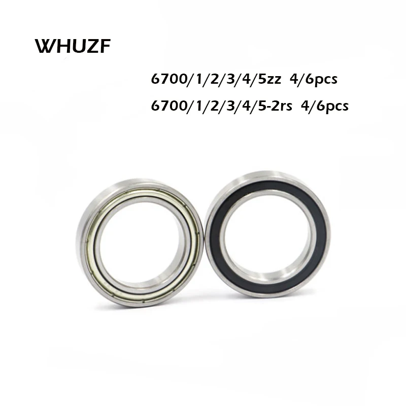 Шарикоподшипник с глубоким желобом 6700ZZ 6700 2RS 6701Z 6703rs 6704ZZ 6705 ZZ RS RZ 2RZ тонкий