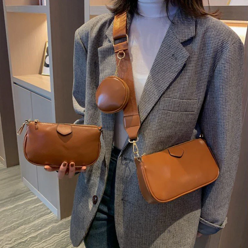 

3 шт., женские сумки через плечо