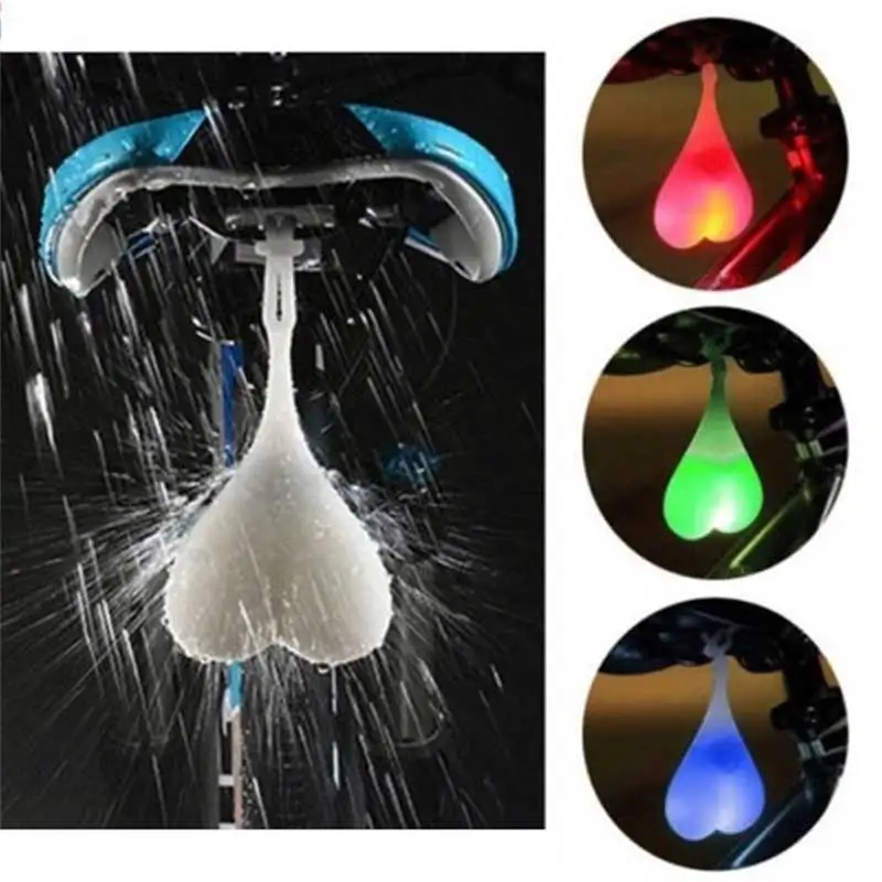 Велоспорт шарики хвост силиконовый светильник творческий велосипед