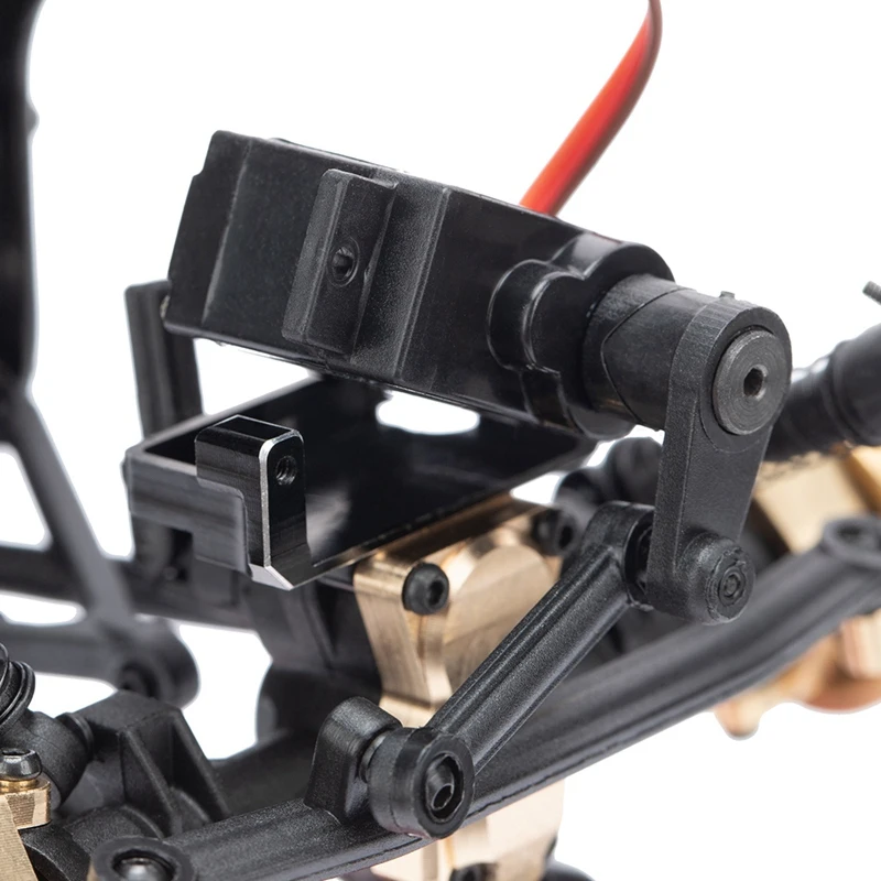 

Metal Servo Mount Bracket Upgrade Accessories for 1/24 RC Crawler Axial SCX24 90081 AXI00002 Spare Parts