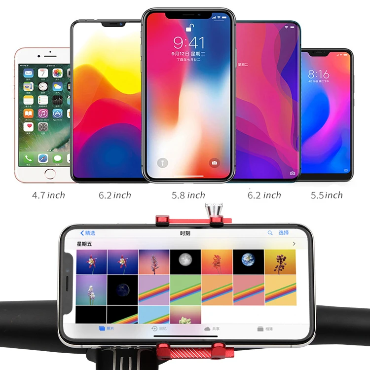 gub bicycle mobile stand aluminum bike phone holder smart phone holder bike support telephone velo soporte movil para bicicleta free global shipping