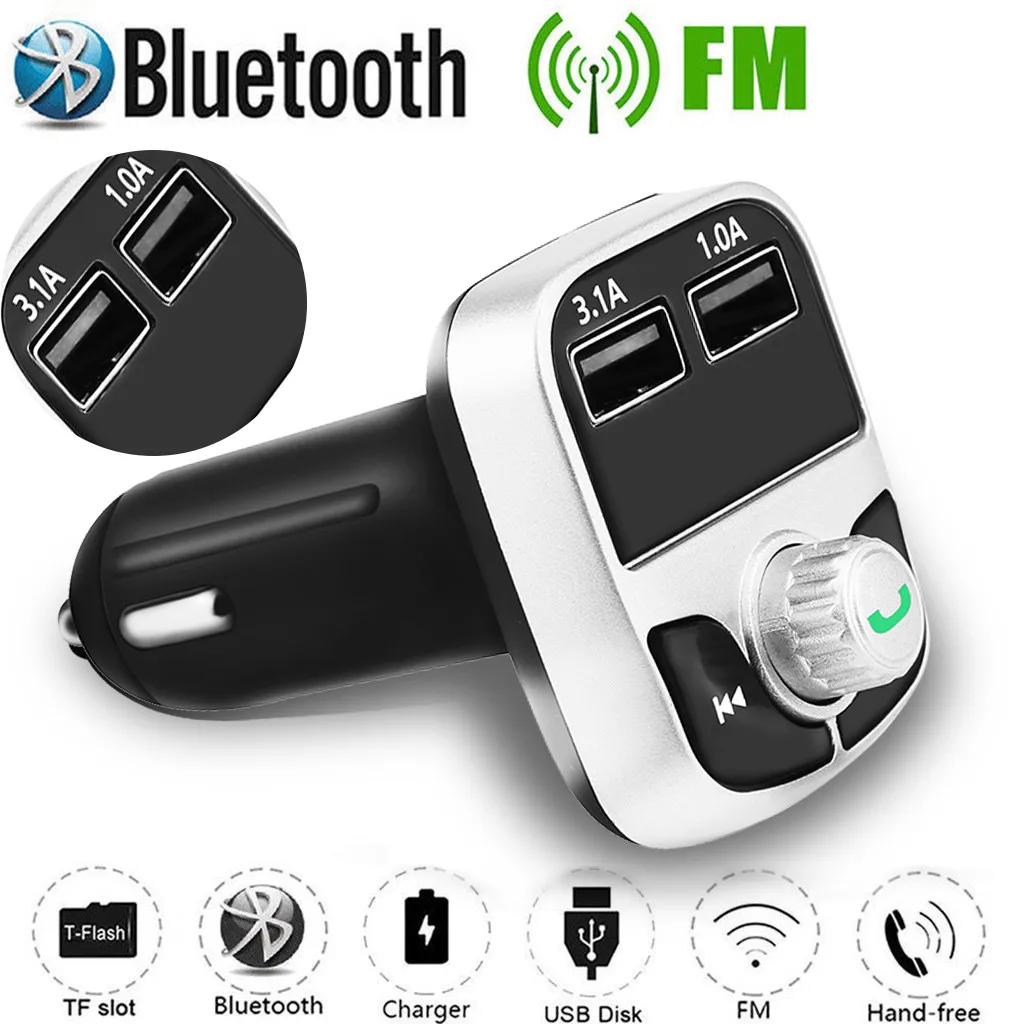Автомобильный MP3-плеер 3 0 + EDR версия Bluetooth fm-передатчик 87 5-108 МГц беспроводной