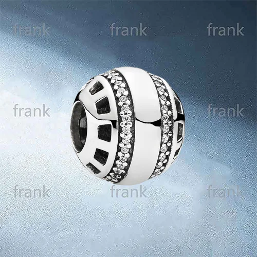 

Pure silver 925 Charm Pendant pearl original bracelet necklace accessories for women's gift 791753CZ