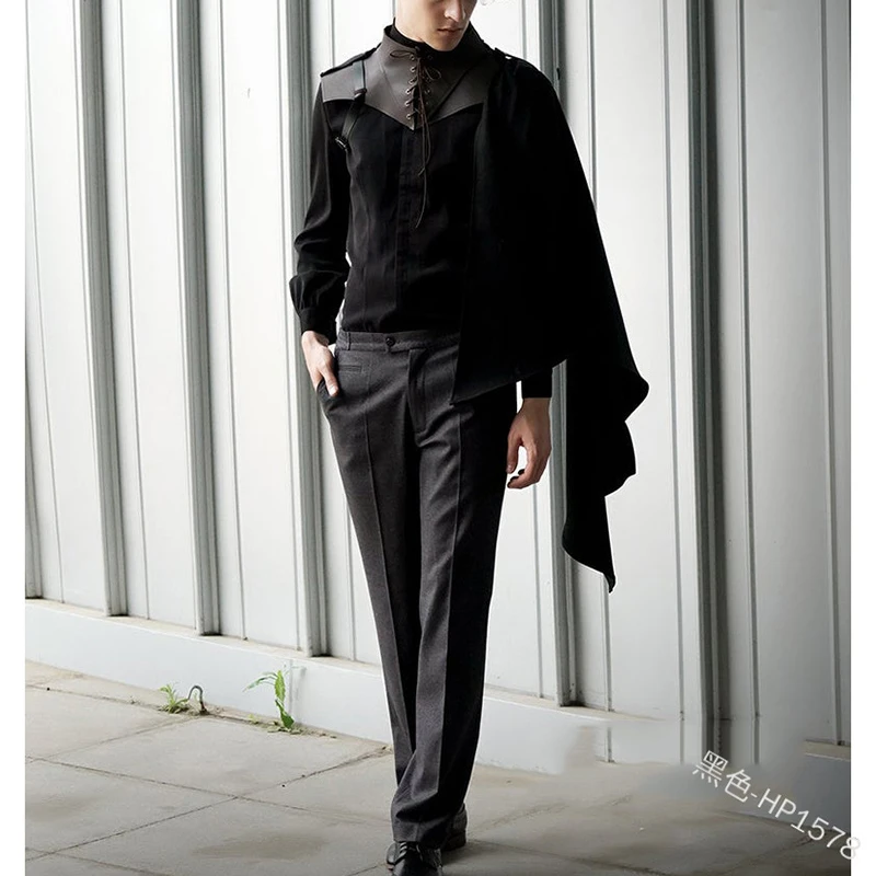 Мужская армированная винтажная накидка рыцаря для косплея модная одежда в стиле